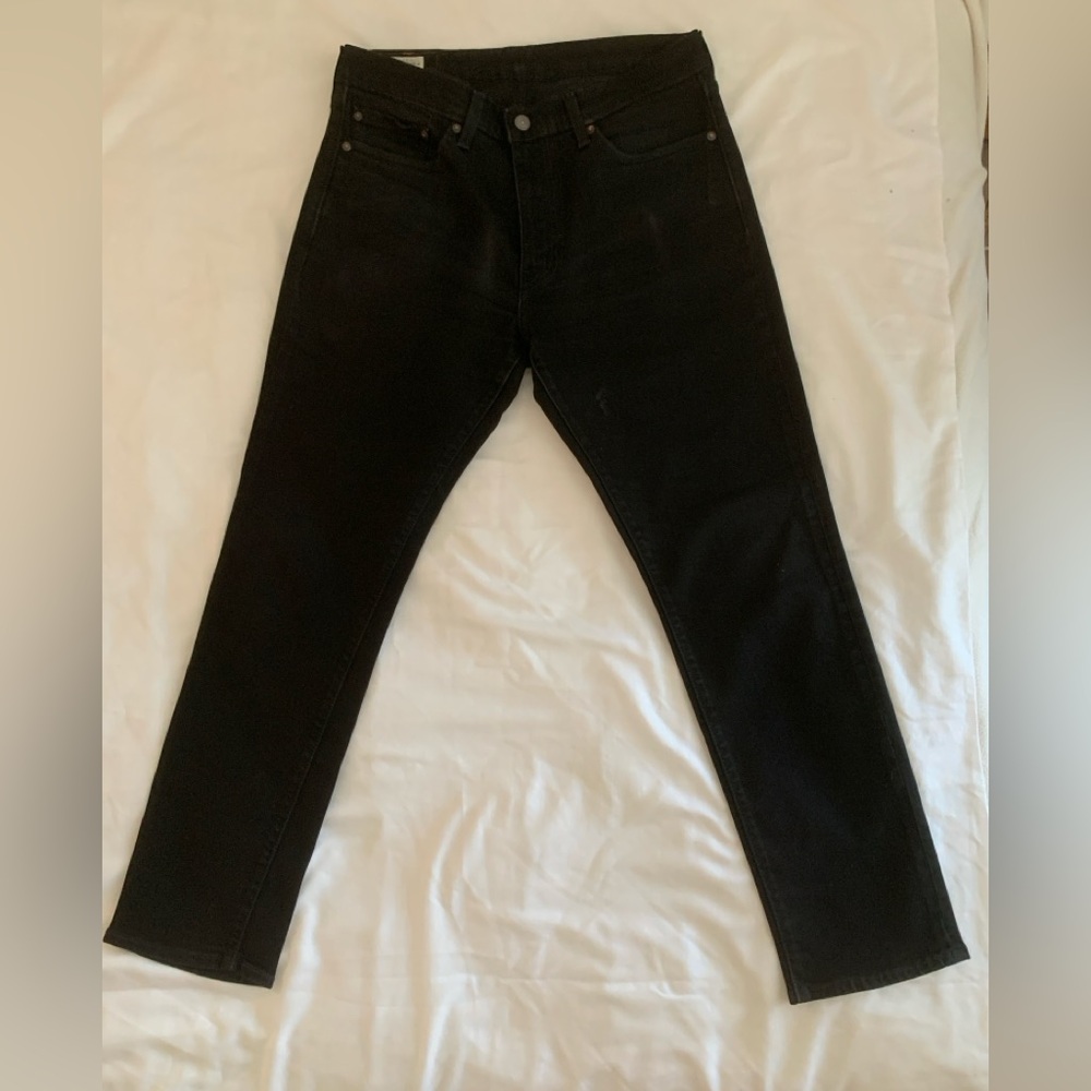 Levi’s Premium 511 Slim Fit Black Jeans 34x30 Stretch Waterless Mens